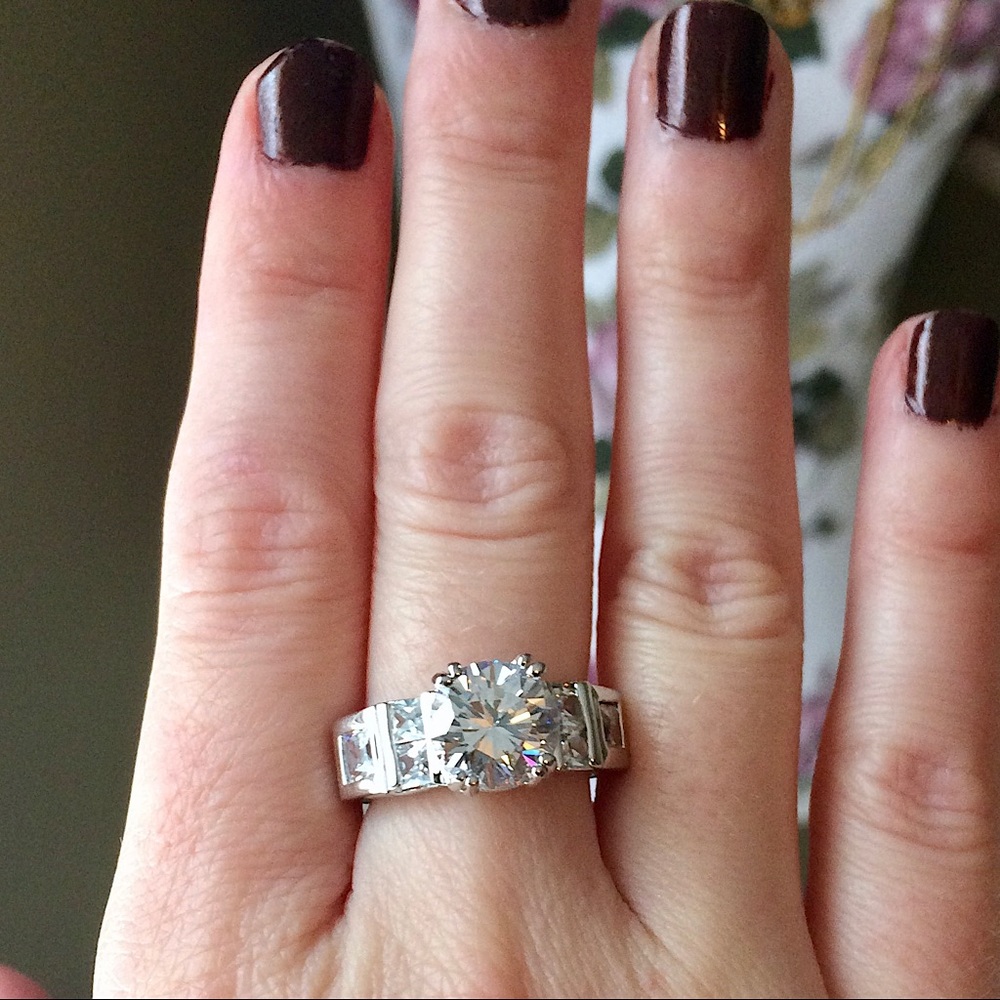 Radiant Cut CZ Showstopper!